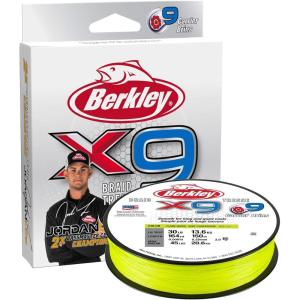 imageBerkley x9 Braid Fishing LineFlame Green  Jordan Lee