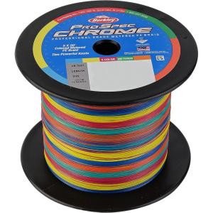imageBerkley ProSpec Chrome 5x20 Metered Saltwater Braid Fishing Line3000yd  2743m