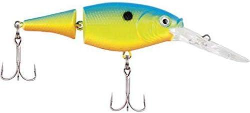 imageBerkley Flicker Shad Jointed Crankbait 2 Pack Red Tiger 13 oz 2 34in 79 Dive DepthBlack Silver
