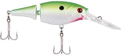 imageBerkley Flicker Shad Jointed Crankbait 2 Pack Red Tiger 13 oz 2 34in 79 Dive DepthBlack Silver
