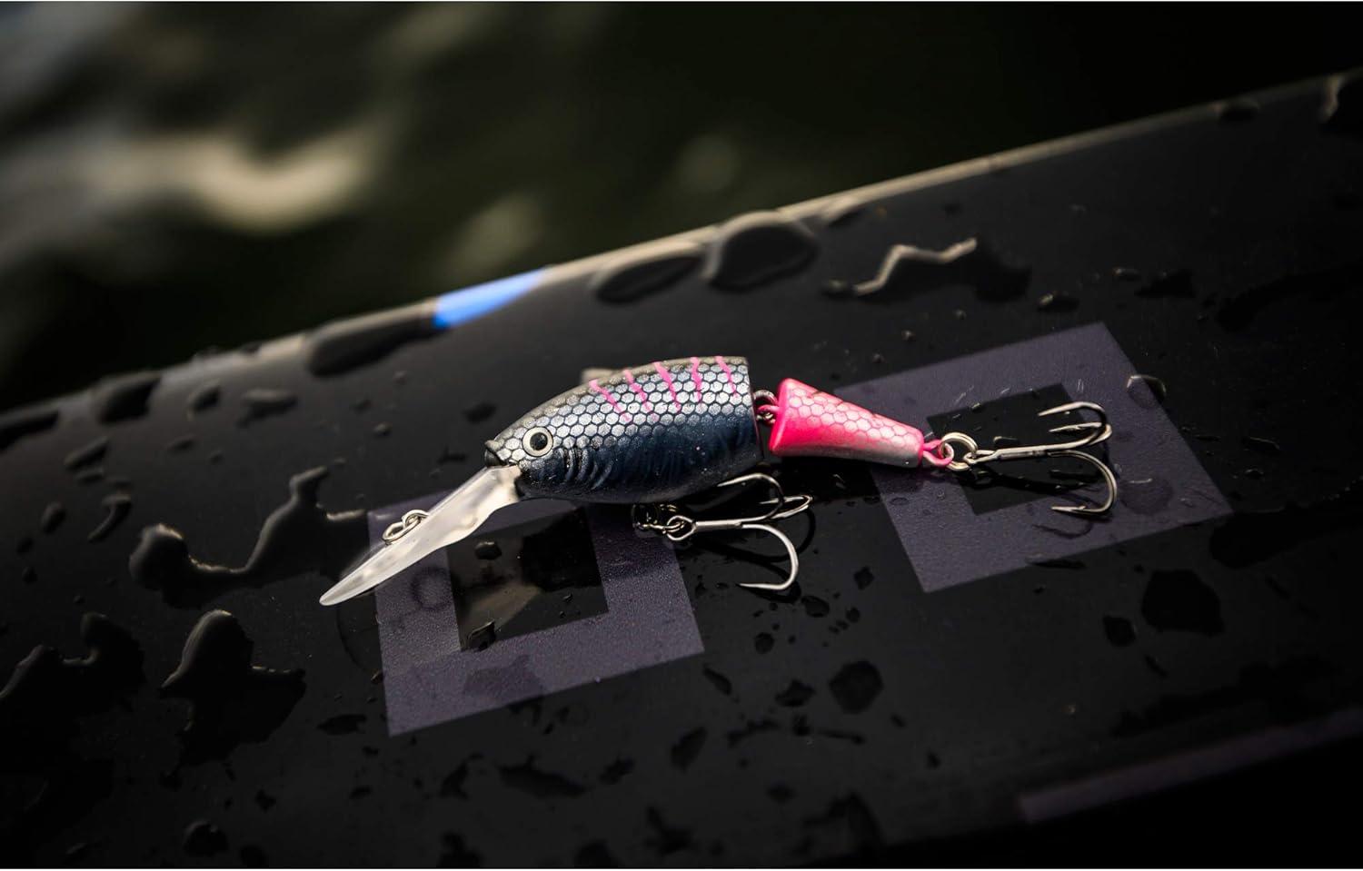 imageBerkley Flicker Shad Jointed Crankbait 2 Pack Red Tiger 13 oz 2 34in 79 Dive DepthChartreuse Pearl