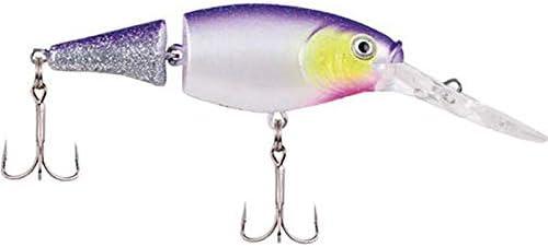 imageBerkley Flicker Shad Jointed Crankbait 2 Pack Red Tiger 13 oz 2 34in 79 Dive DepthFiretail Chrome Candy