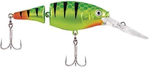 imageBerkley Flicker Shad Jointed Crankbait 2 Pack Red Tiger 13 oz 2 34in 79 Dive DepthFiretail Chrome Candy