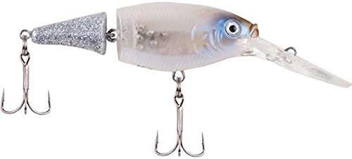 imageBerkley Flicker Shad Jointed Crankbait 2 Pack Red Tiger 13 oz 2 34in 79 Dive DepthFiretail Chrome Candy