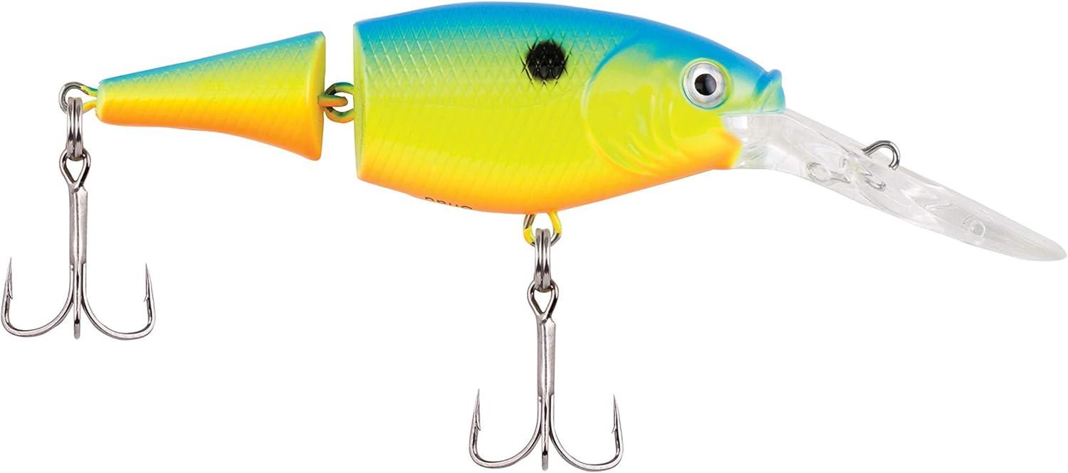 imageBerkley Flicker Shad Jointed Crankbait 2 Pack Red Tiger 13 oz 2 34in 79 Dive DepthKingfisher