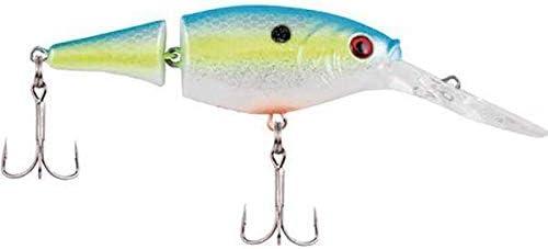 imageBerkley Flicker Shad Jointed Crankbait 2 Pack Red Tiger 13 oz 2 34in 79 Dive DepthSunset Perch
