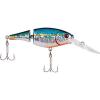 imageBerkley Flicker Shad Jointed Crankbait 2 Pack Red Tiger 13 oz 2 34in 79 Dive DepthSlick Black Pearl