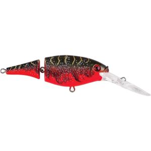 imageBerkley Flicker Shad Jointed Crankbait 2 Pack Red Tiger 13 oz 2 34in 79 Dive DepthRed Tiger