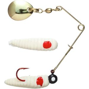 imageJohnson Beetle Spin Fishing Spinners and Spinnerbaits 3 Pack 118Inch BlackChartreuseOrangeWhite