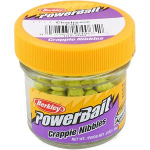 imageBerkley PowerBait Crappie Nibbles Dough Fishing BaitChartreuse