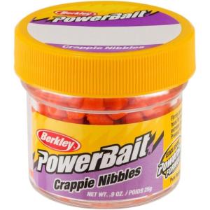 imageBerkley PowerBait Crappie Nibbles Dough Fishing BaitFluorescent Orange