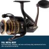 imagePENN Battle Spinning Reel Kit Size 5000 Includes Reel Cover and Spare Anodized Aluminum Spool RightLeft Handle Position HT100 Front Drag SystemBattle Reel Kit