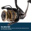 imagePENN Battle Spinning Reel Kit Size 5000 Includes Reel Cover and Spare Anodized Aluminum Spool RightLeft Handle Position HT100 Front Drag SystemBattle Reel