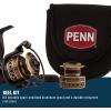 imagePENN Battle Spinning Reel Kit Size 5000 Includes Reel Cover and Spare Anodized Aluminum Spool RightLeft Handle Position HT100 Front Drag SystemBattle Reel Kit