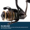 imagePENN Battle Spinning Reel Kit Size 5000 Includes Reel Cover and Spare Anodized Aluminum Spool RightLeft Handle Position HT100 Front Drag SystemBattle Reel