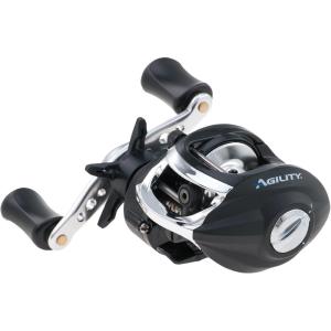 imageShakespeare Agility Low Profile Baitcast Fishing Reel Right Handle Position MultiDisk Drag System Brass Drive and Pinion Gears