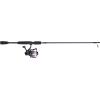 imageAbu Garcia 66 Gen IKE Youth Fishing Rod and Reel Spinning Combo 1Piece Rod Size 30 Reel RightLeft Hand Position Fishing Rod and Reel for KidsBlackGen Ike Spinning