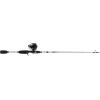 imageAbu Garcia 66 Gen IKE Youth Fishing Rod and Reel Spinning Combo 1Piece Rod Size 30 Reel RightLeft Hand Position Fishing Rod and Reel for KidsBlackIke Dude Spincast New Model