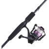 imageAbu Garcia 66 Gen IKE Youth Fishing Rod and Reel Spinning Combo 1Piece Rod Size 30 Reel RightLeft Hand Position Fishing Rod and Reel for KidsBlackGen Ike Spinning