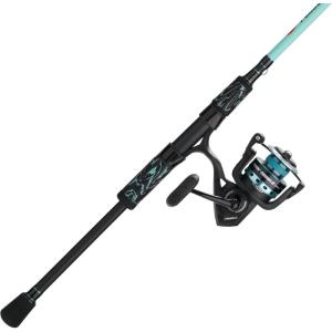 imagePENN Pursuit III ampamp Pursuit IV Spinning Reel and Fishing Rod Combo2500 Size Reel  7  Medium Light  1pc