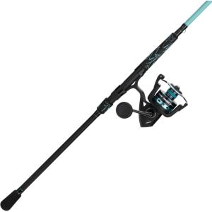 imagePENN Pursuit III ampamp Pursuit IV Spinning Reel and Fishing Rod Combo6000 Size Reel  9  Medium Heavy  2pc