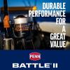 imagePENN Battle Spinning Reel and Fishing Rod ComboBattle Ii Combo