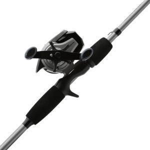 imageAbu Garcia Max X Spincast Reel and Fishing Rod Combo8 Size Reel  6  Medium  2pc