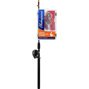 imageShakespeare Catch More Fish Spincast Reel and Fishing Rod Combo with KitCatfish