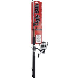 imageUgly Stik Complete Spincast Reel and Fishing Rod KitComplete Saltwater