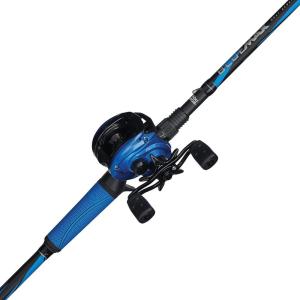 imageAbu Garcia Blue Max Low Profile Baitcast Reel and Fishing Rod Combo 7