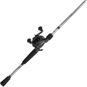 imageAbu Garcia Vengeance Low Profile Baitcast Reel and Fishing Rod Combo7  Medium Heavy  1pc Lefthanded