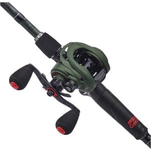 imageAbu Garcia Zata Low Profile Baitcast Reel and Fishing Rod ComboOld Model