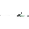 imageShakespeare Agility GelTech Spincast Reel and Fishing Rod Combo Mint