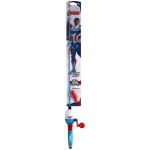 imageShakespeare Marvel Captain America Childrens Fishing Beginner Kit