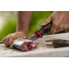 imageUgly Stik Ugly Tools 7 Inch Serrated Knife Fishing Fillet Knife for Anglers Sharp Trailing Point Serrated Stainless Steel Blade NonSlip Grip Handle Black