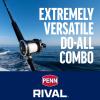 imagePENN Rival Levelwind Combo15 Size Reel  5  Medium Heavy  1pc
