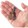 imageBerkley PowerBait Crazy Legs Chigger Craw Soft Plastic Lure 8 Pack Bass FishingBlue Craw