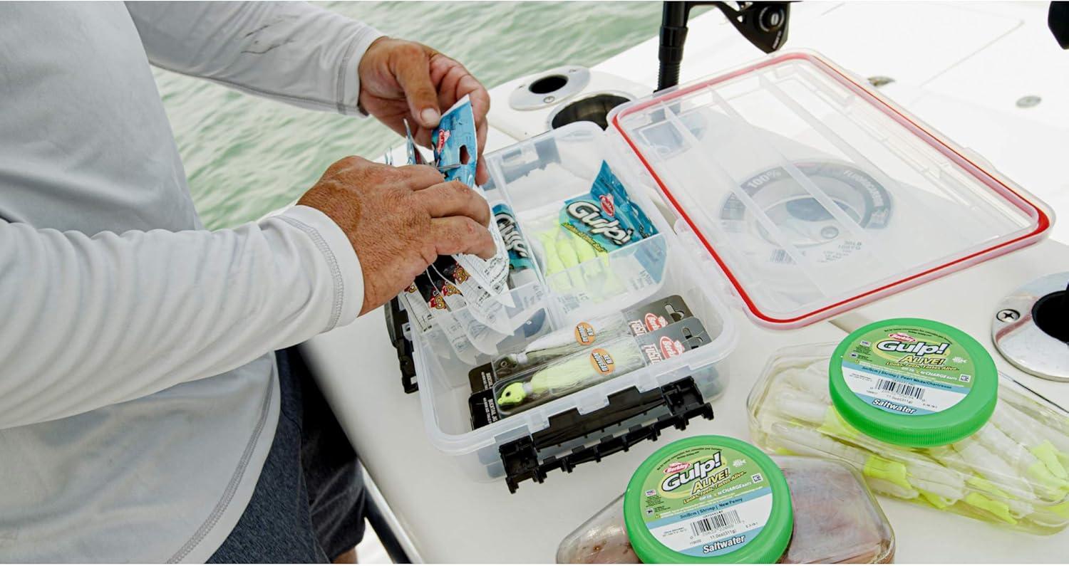 imageBerkley Gulp Alive ShrimpPearl WhitePink