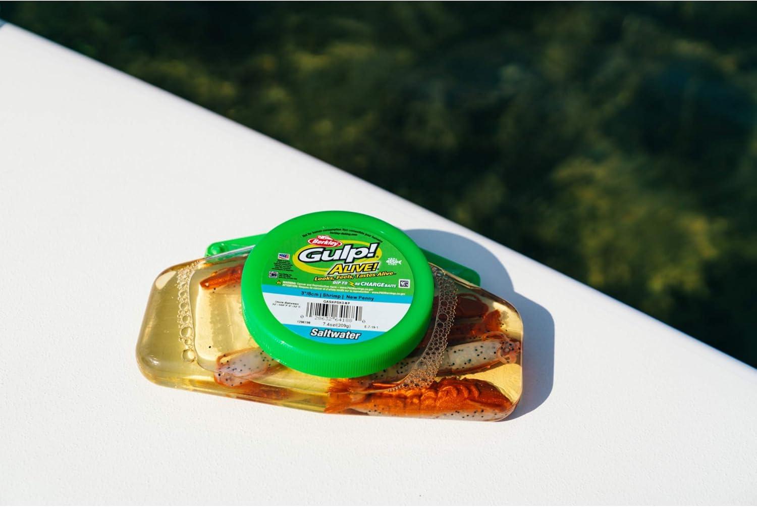 imageBerkley Gulp Alive ShrimpPearl WhitePink