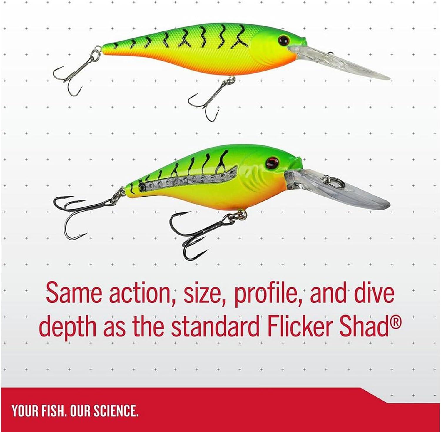 imageBerkley Scented Flicker Shad Fishing Hard BaitTiger 5 Pack