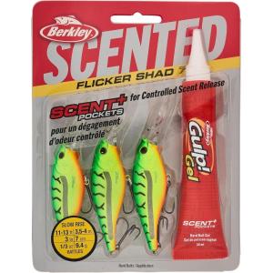 imageBerkley Scented Flicker Shad Fishing Hard BaitFiretiger Pro Pack