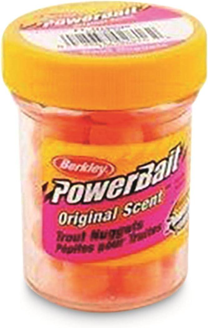 imageBerkley PowerBait Power Nuggets 4Pack Fishing Dough Bait Assorted Colors Scent Dispersion Technology Irresistible Scent and Flavor Moldable and Easy to UseSherbet