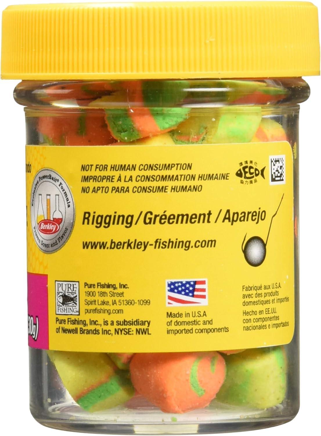 imageBerkley PowerBait Power Nuggets 4Pack Fishing Dough Bait Assorted Colors Scent Dispersion Technology Irresistible Scent and Flavor Moldable and Easy to UseRainbow
