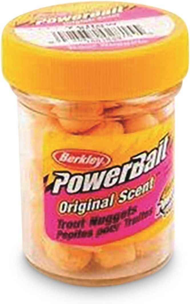 imageBerkley PowerBait Power Nuggets 4Pack Fishing Dough Bait Assorted Colors Scent Dispersion Technology Irresistible Scent and Flavor Moldable and Easy to UseSherbet