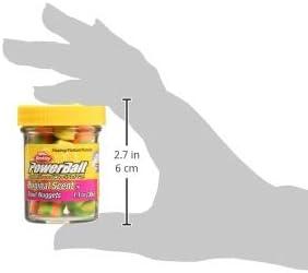 imageBerkley PowerBait Power Nuggets 4Pack Fishing Dough Bait Assorted Colors Scent Dispersion Technology Irresistible Scent and Flavor Moldable and Easy to UseRainbow