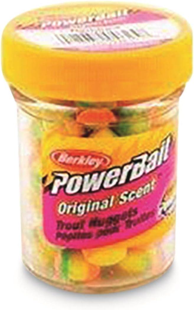 imageBerkley PowerBait Power Nuggets 4Pack Fishing Dough Bait Assorted Colors Scent Dispersion Technology Irresistible Scent and Flavor Moldable and Easy to UseSherbet