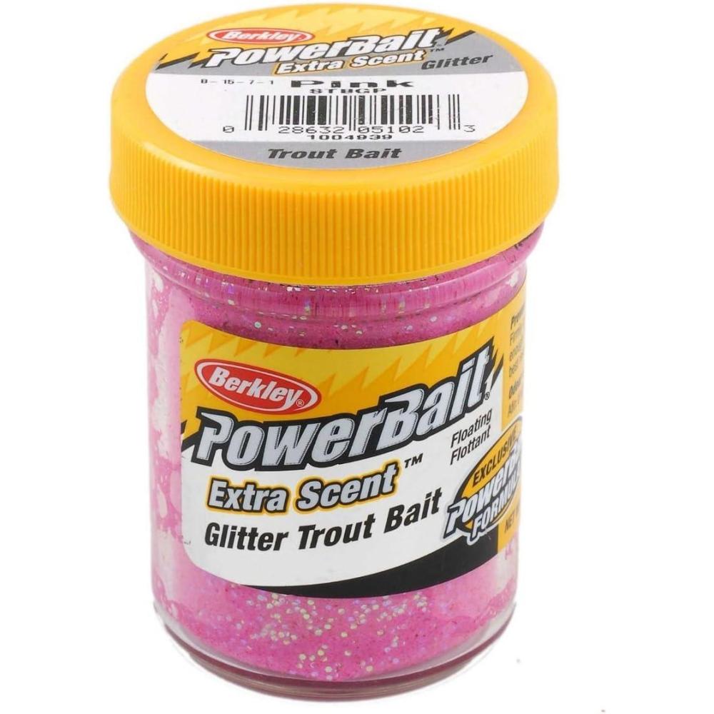 imageBerkley PowerBait Power Nuggets 4Pack Fishing Dough Bait Assorted Colors Scent Dispersion Technology Irresistible Scent and Flavor Moldable and Easy to UsePink