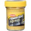 imageBerkley PowerBait Glitter Trout Bait Silver Vein Fishing Dough Bait Scent Dispersion Technology Irresistible Scent and Flavor Moldable and Easy to UseYellow