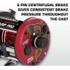 imageAbu Garcia Ambassadeur Baitcast Round Fishing ReelCarp Pro