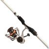 imageAbu Garcia Revo X Spinning Reel and Fishing Rod ComboNew Silver  Eva Grip